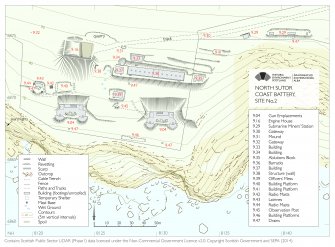 Plan of North Sutor Coast Battery, Site No.2