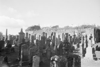 General view of churchyard.