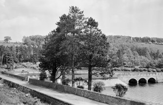 View from SW showing bridge.