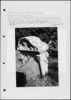 Notes and photographs relating to gravestones in Carrington Old Churchyard (Whitehall Aisle), Edinburgh, Midlothian.
