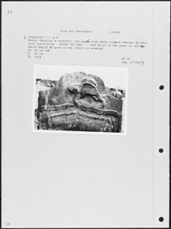 Photographs and research notes relating to graveyard monuments in Alva Old Churchyard, Clackmannanshire. 
