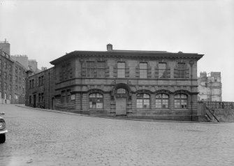 Edinburgh, St James' Place, Church Halls.
General view of building before demolition.