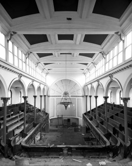 Edinburgh, South College Street, College Street United Presbyterian Church, interior.
General view from North.