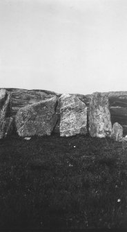 Chambered cairn (remains of), Breasclete.