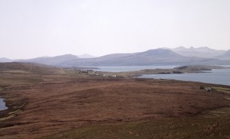 General view of Achiltibuie and Badentarbat townships, from N