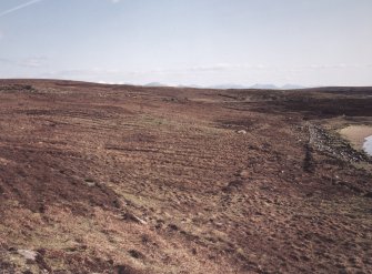 Achnahaird Bay, view of hut-circle