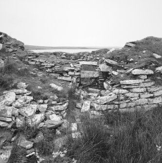 View of broch from S