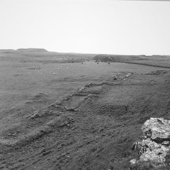 Sanday, Greod. View of township and cultivation remains from NE.