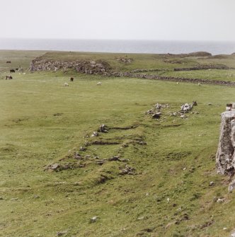 Sanday, Greod. View of township and cultivation remains from NE.