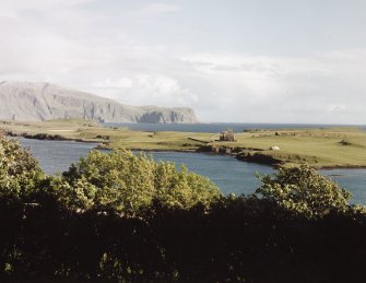 Sanday (Small Isles), Roman Catholic Church of St Edward the Confessor. View from Tighard.