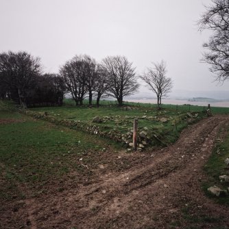 The lynchets SSE of the recumbent stone circle