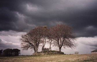 View of cairn from ESE