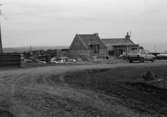 Excavation photograph : general view of 13 Old Castle.