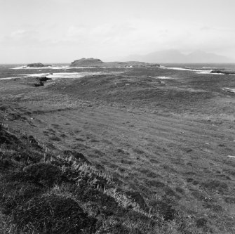 Muck, Achadh na Creige. Lazy beds (centred NM 39994 80110). View from SE.