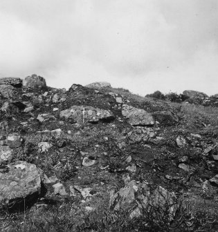 Dun Urgadel, exterior masonry.