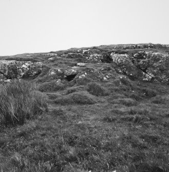 Muck, Druim Mor. Kiln. View from W.