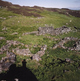 Eigg, Grulin Uachdrach township, view from N.
