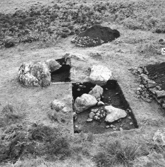 Eigg, Galmisdale, Metal Working Site. Excavation of possible metal working site.
