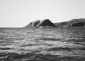 Dun Chonaill, Garvellachs.
Distant view from North. 
