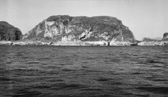 Dun Chonaill, Garvellachs.
General view from South-EAst. 
