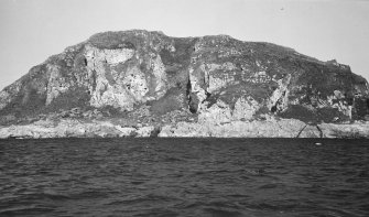 Dun Chonaill, Garvellachs.
General view from East. 
