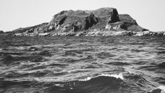 Dun Chonaill, Garvellachs.
General view from South-East. 
