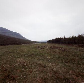 View of hut from N.