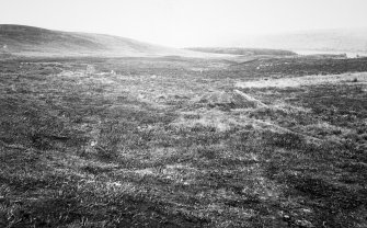 General view of Corogle Burn stone circle (poss.).