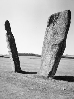Lundin Links standing stones.