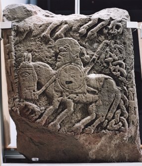 Photograph of reverse of cross-slab Kirriemuir no.3.
Now in Meffan Institute, Forfar.