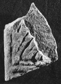 Cross-slab fragment, Kirriemuir no.16.