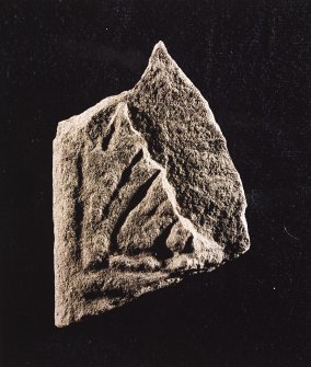 Cross-slab fragment, Kirriemuir no.16.