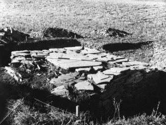 Excavation photograph : platform for quarry.