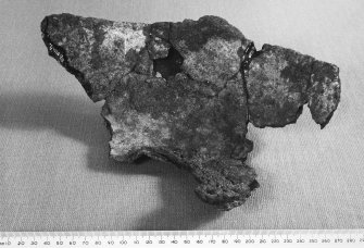 Fragment of iron cauldron