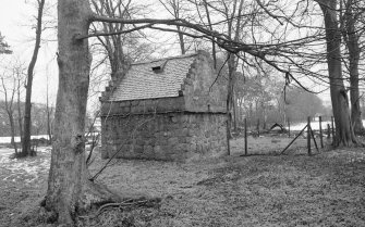 General view of dovecot, Grandhome House, Aberdeen. 