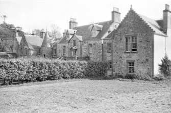 View of garden front of Ardpatrick House.