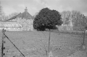View of outbuildings, Ardpatrick House.