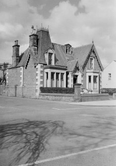 General view of building at 8 Panmure Place, Montrose.