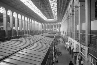 Interior view of Aberdeen Market, Aberdeen..