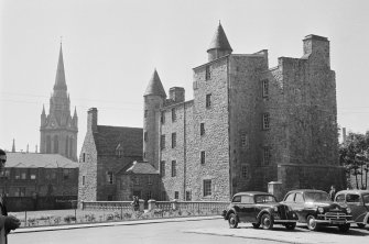 General view of Provost Skene's House, Broad Street, Aberdeen, from North East.
