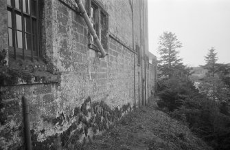 Detail of N facade, Airlie Castle.