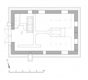 Plan of engine house.