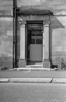 View of entrance of Old Episcopal Rectory, Newton Row, Newtown, Inveraray.