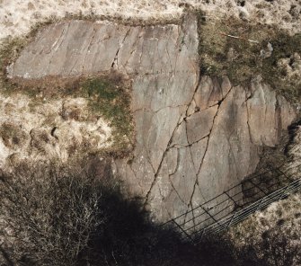 View of lower group from above.