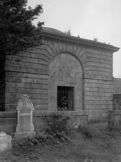 General view of Mausoleum in the churchyard of Kilrenny Parish Church, Kilrenny.