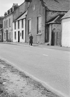 General view of United Presbyterian Church, Old Episcopal Rectory and Cameron's House, Newtown, Inveraray.