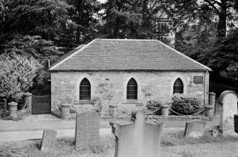 View of stables.