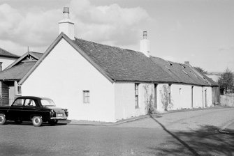 General view of Corbieha cottages, Milngavie, from West.