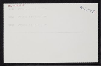 Loch Of Houlland, Esha Ness, HU27NW 5, Ordnance Survey index card, page number 2, Recto