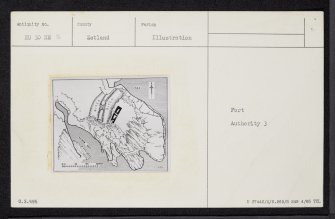 Ness Of Burgi, HU30NE 2, Ordnance Survey index card, Recto